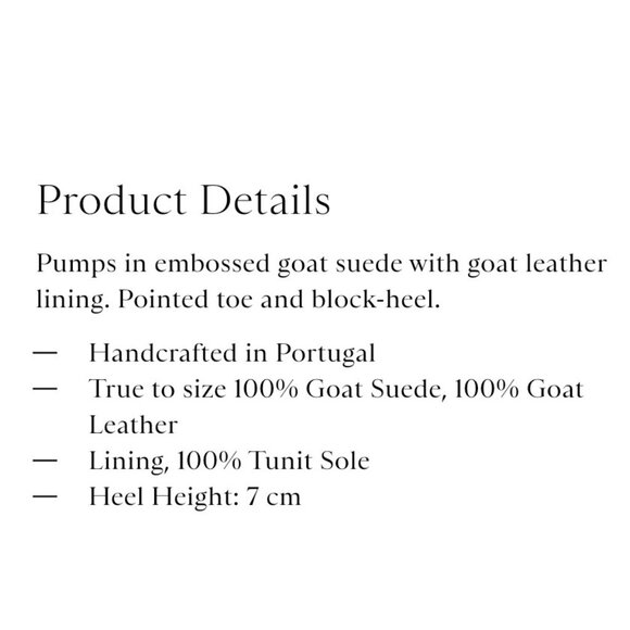 Ganni Doris Leather Heel | Smoked Paprika Block Pump | Red Orange Embossed - Picture 10 of 10